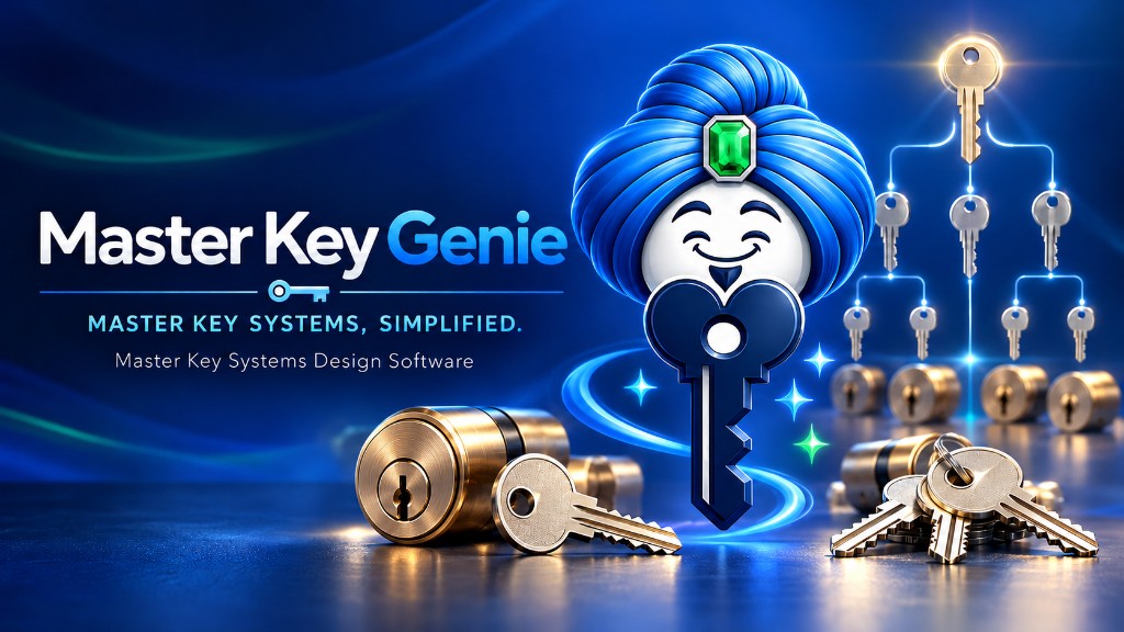 Master Key Genie. Master key systems, simplified. Master key systems design software.